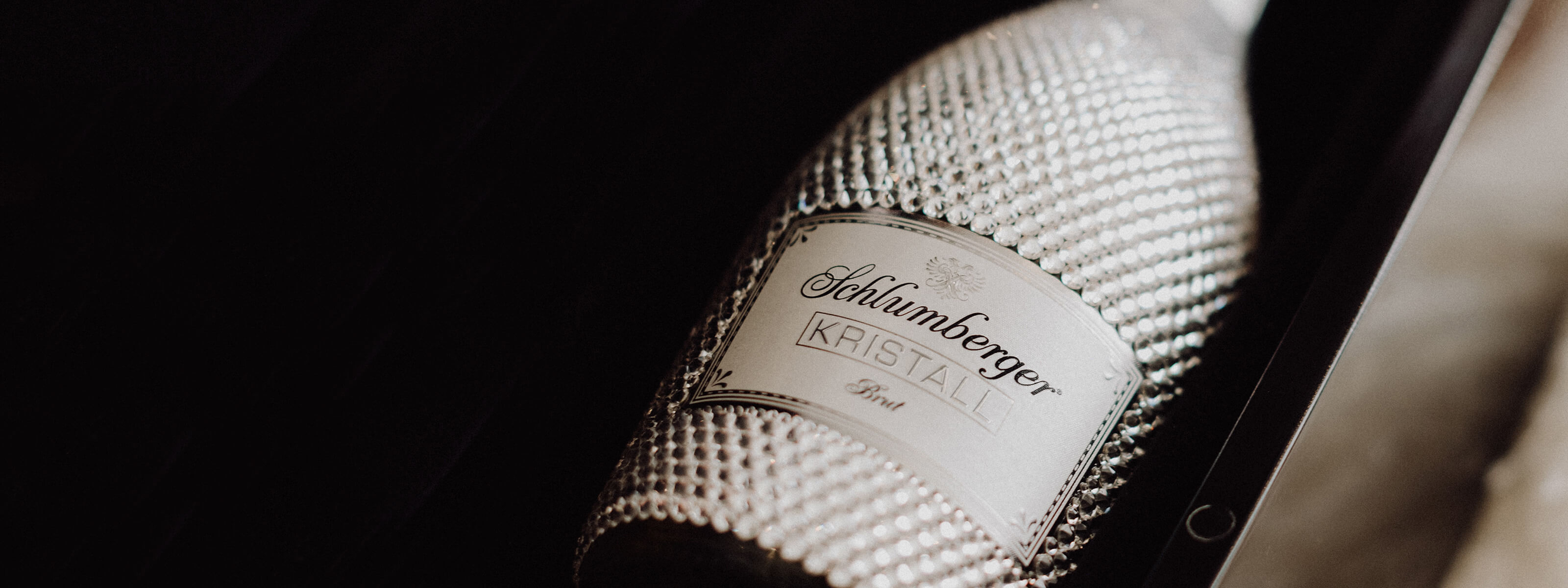 Schlumberger Kristall mit Swarovski Kristallen