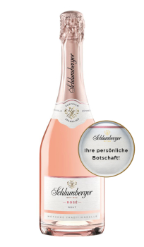 Schlumberger Rosé Brut 750ml mit personalisierbarer Etikette