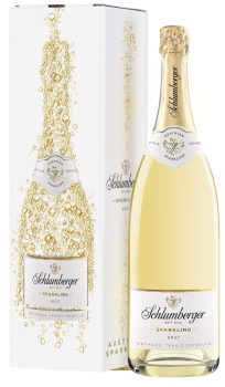 Schlumberger Sparkling Brut 6 Liter Flasche in Geschenkverpackung