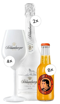 Mango Spritz Paket mit White ICe Secco und Thomas Henry Mystic Mango