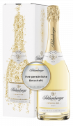 Schlumberger Sparkling Brut 0,75 Liter Flasche in Geschenkverpackung mit personalisiertem Etikett
