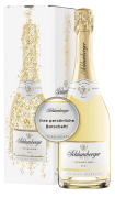 Schlumberger Sparkling Brut 0,75 Liter Flasche in Geschenkverpackung mit personalisiertem Etikett