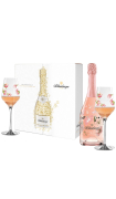 Geschenkbox mit einer Flasche Spring Edition und zwei Spring Gläser