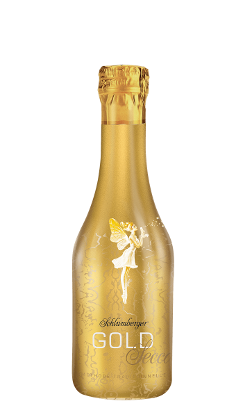 Schlumberger Gold Secco 0,2 Liter Piccolo Flasche