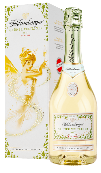 Schlumberger Gruener Veltliner Brut Klassik 0,75 Liter in Geschenkverpackung