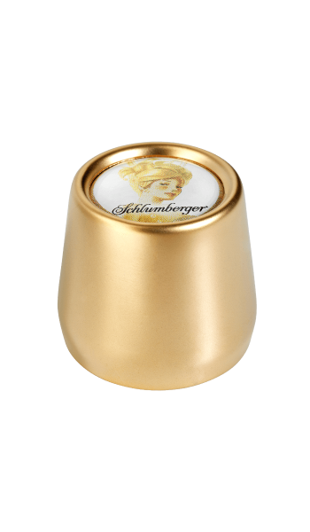 Schlumberger Sektverschluss Gold
