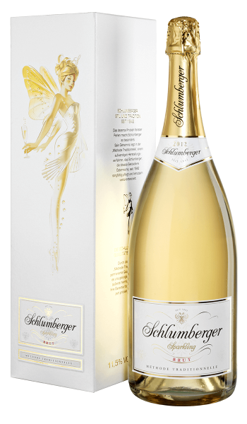 Schlumberger Sparkling Brut 3 Liter Flasche in Geschenkverpackung