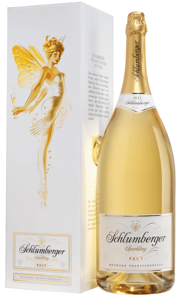 Schlumberger Sparkling Brut 6 Liter Flasche in Geschenkverpackung