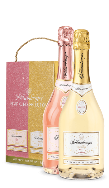 Schlumberger Sparkling Selection 2x0,75 Liter Flaschen in Geschenkverpackung