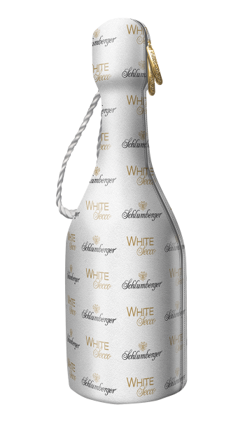 Schlumberger White Secco 0,75 Liter Flasche im Edelkühler