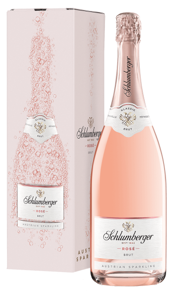 Schlumberger Rosé Brut 1,5 Liter Flasche in Geschenkverpackung