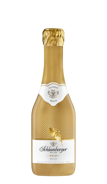 Schlumberger Gold Secco 0,2l Piccolo Flasche