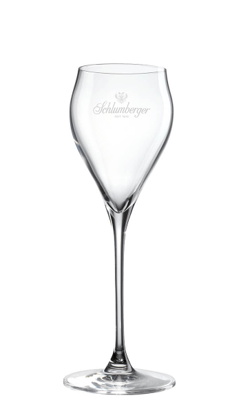 Schlumberger Sektglas Exklusiv