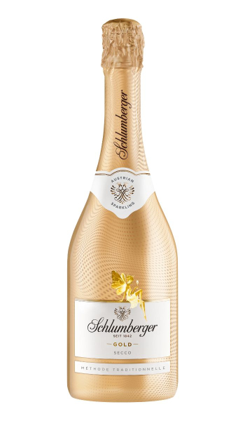 Schlumberger Gold Secco 750ml Flasche