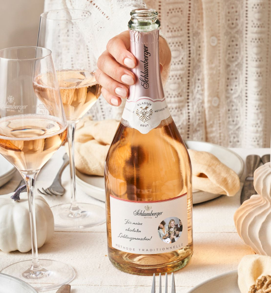Image Bild Rose Range personalisiert mit Bild am Tisch