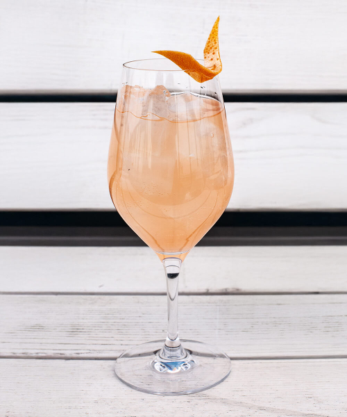 Rezeptbild: Smoky Paloma Spritz