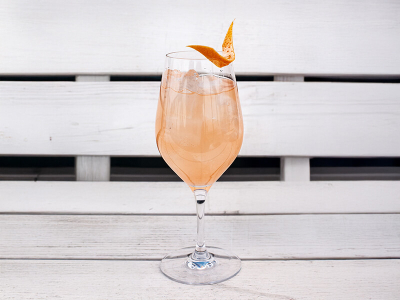 Rezeptbild: Smoky Paloma Spritz