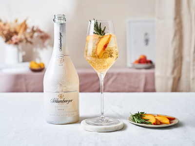 Rezeptbild: White Peach Spritz