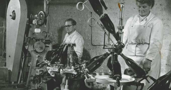 Schlumberger historische Dosagen Maschine