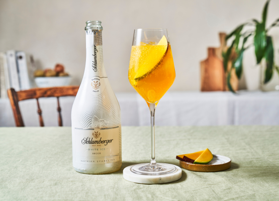 Mango Spritz Rezept mit Schlumberger Ice Secco