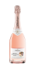 Schlumberger Rose 0,75L personalisiert mit geradliniger Schrift und Bild